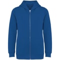 Kinder Hooded Sweater Full Zip Native Spirit NS405 Sea Blue